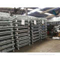 Galvanized steel warehouse storage cage
